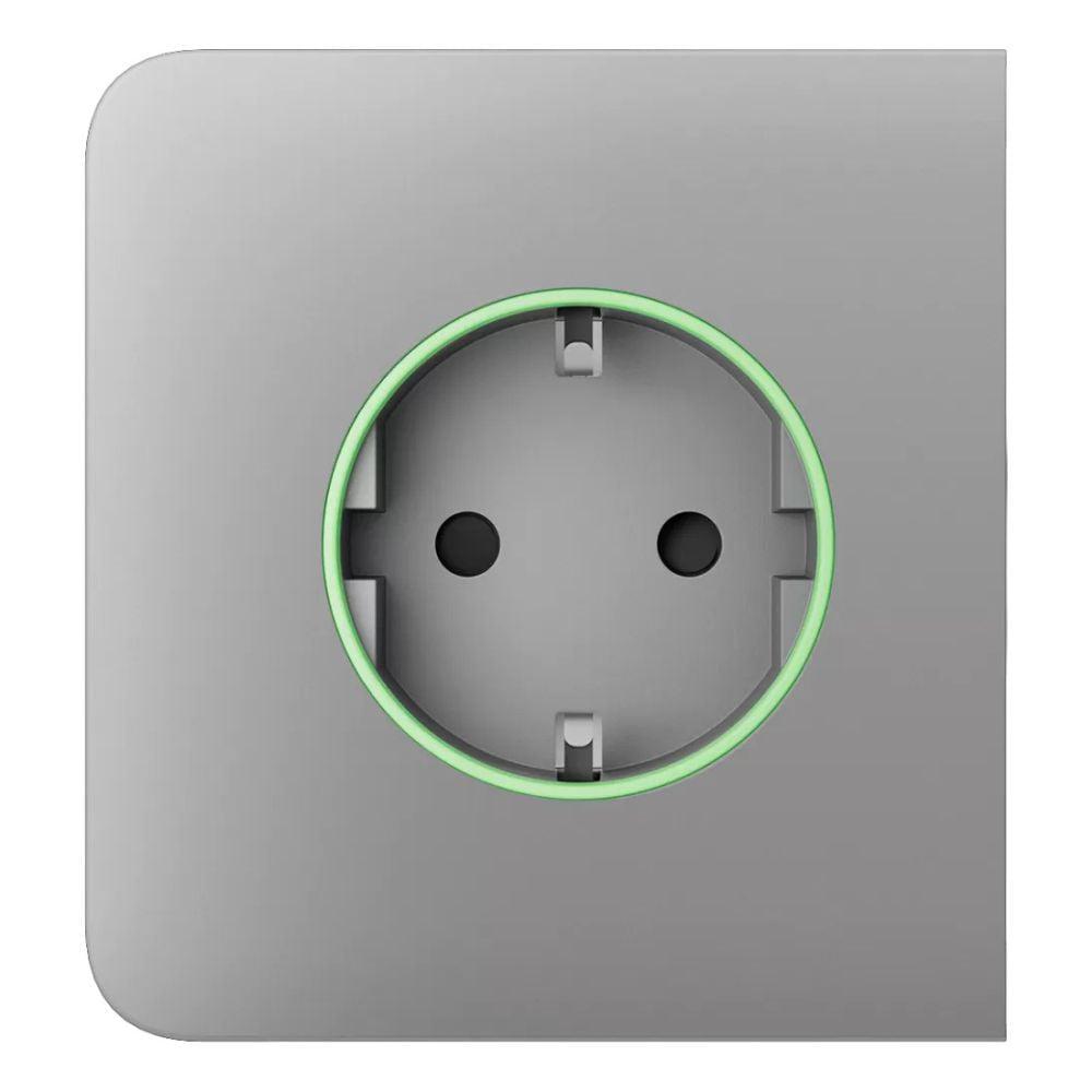 Фронтальная панель Ajax SideCover ASP для умной розетки type F 55 Fog (26-00349)