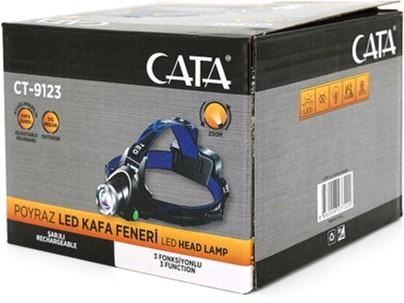 Фонарь налобный Cata CT-9123 IP44 6400K (13167270) - фото 2