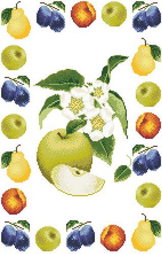 Схема на домотканой ткани Спасское полотенце для вышивки бисером и нитками (ТР024) Схема на домотканой ткани Спасское полотенце для вышивки бисером и нитками (ТР024)