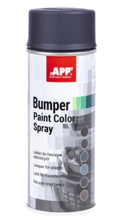 Краска APP аэрозольная Bumper Paint Color Spray 400 мл Антрацитовая (210407)