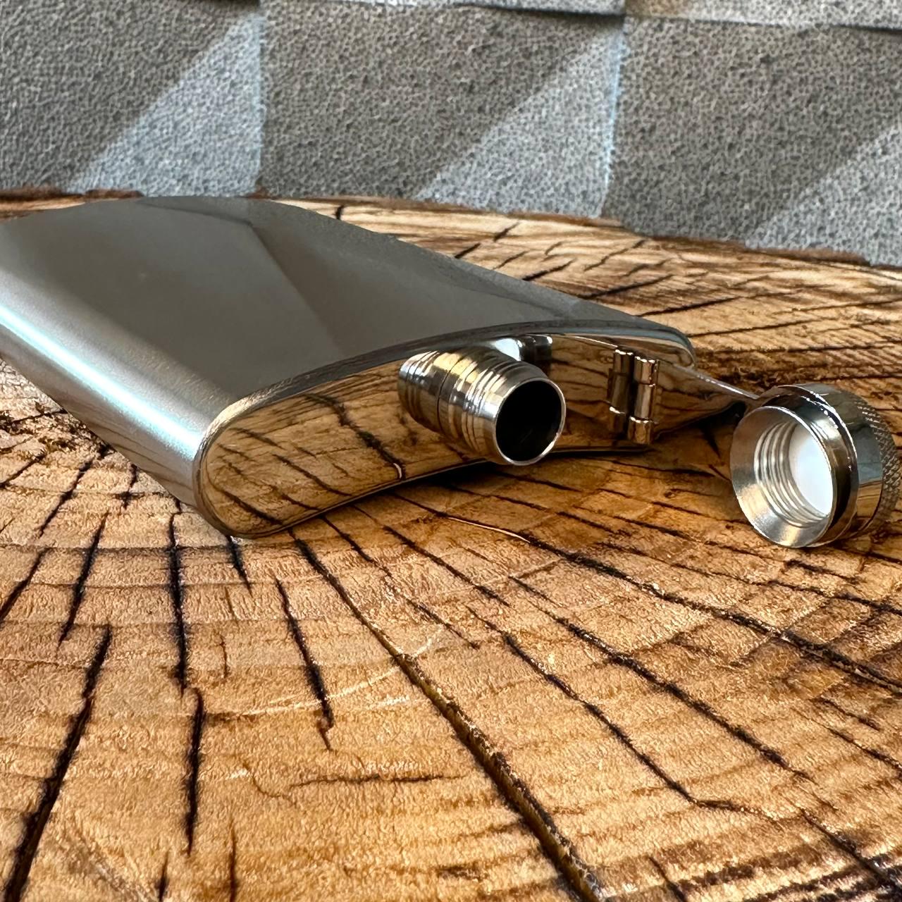 Фляга для алкоголя из нержавеющей стали под гравировку - фото 5 Фляга для алкоголя из нержавеющей стали под гравировку - фото 5