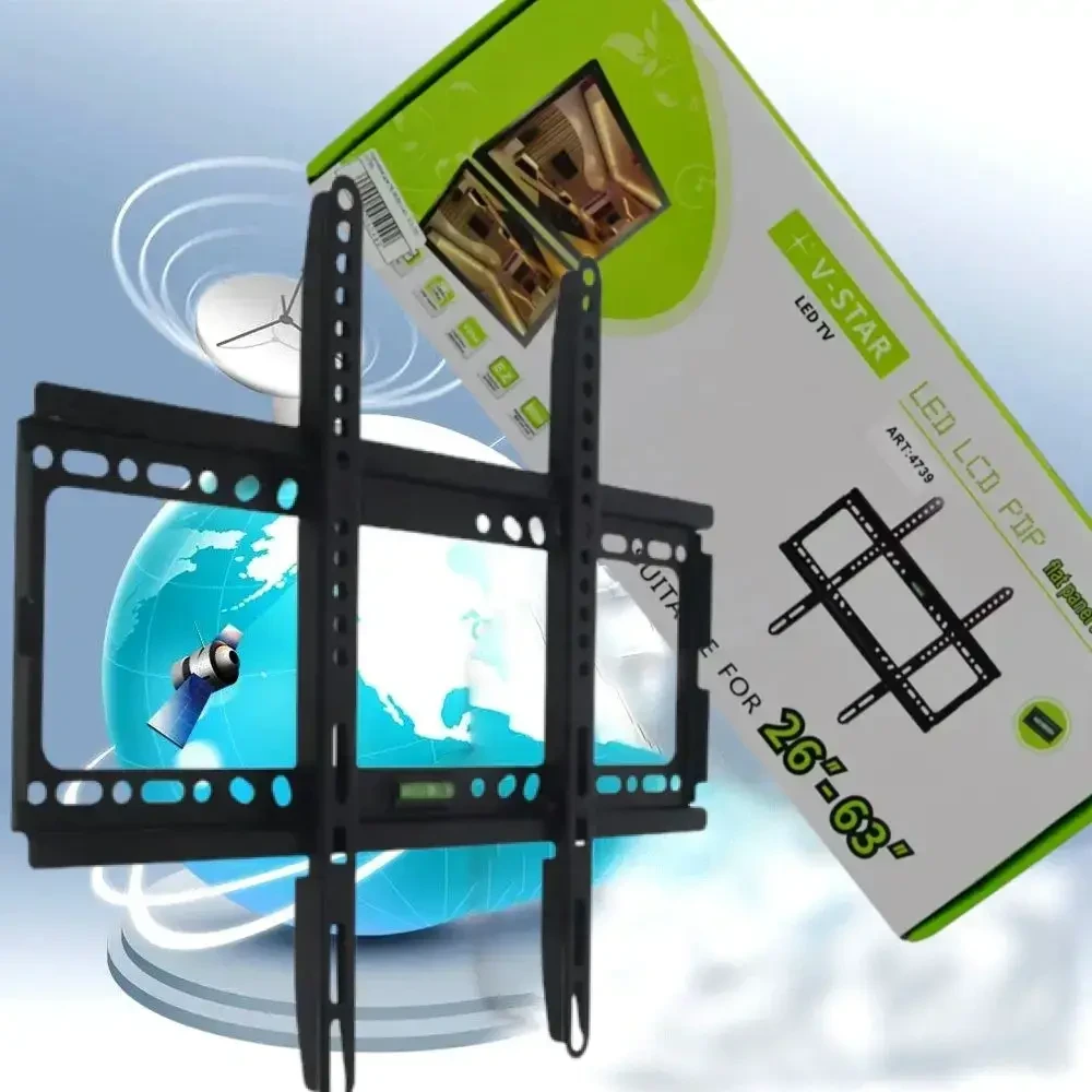 Кріплення для телевізора V-STAR V5 настінне з нахилом 26-63" до 50 кг (6888) - фото 3