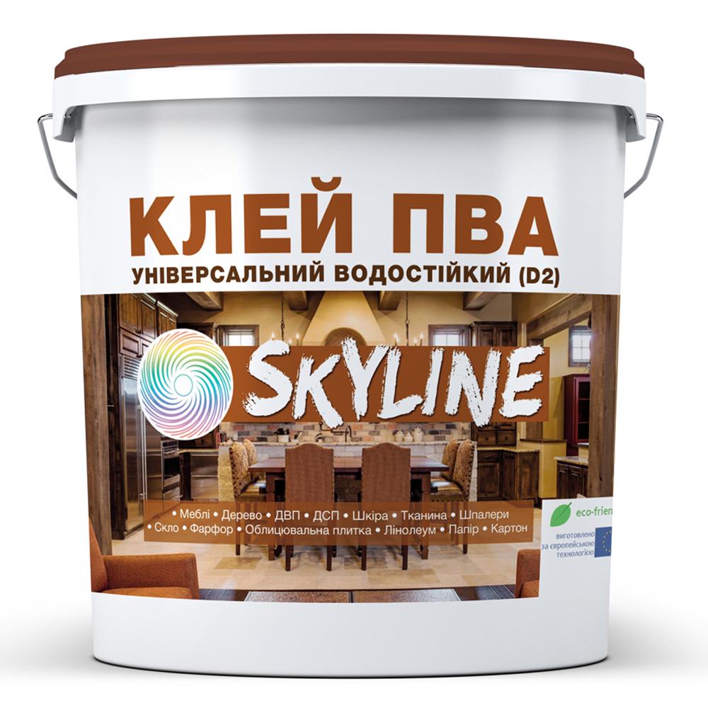 Клей ПВА SkyLine D2 універсальний водостійкий 10 кг