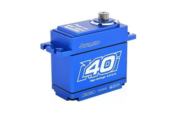 Сервопривід стандарт Power HD WH-40KG 40 кг/0,17 сек цифровий з вологозахистом 82 г (23380643)