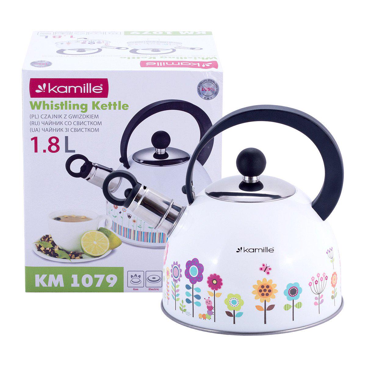 Чайник Kamille Малюнок 1,8 л KM-1079RS