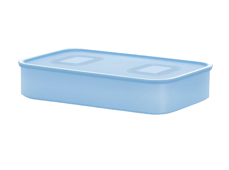 Контейнер Tupperware Акваконтроль низький 1,1 л Блакитний (РВ1960)