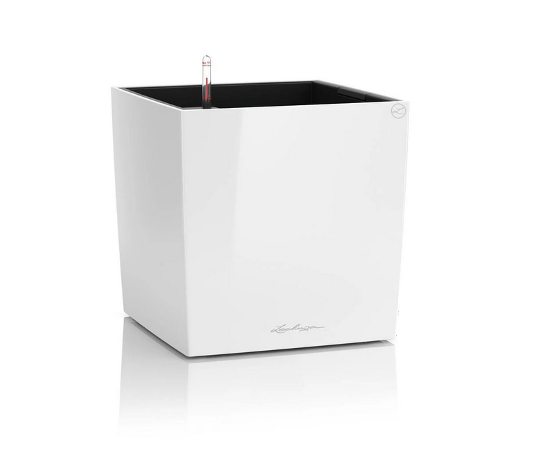 Вазон Lechuz Cube Premium 40 см Білий (A-013734)