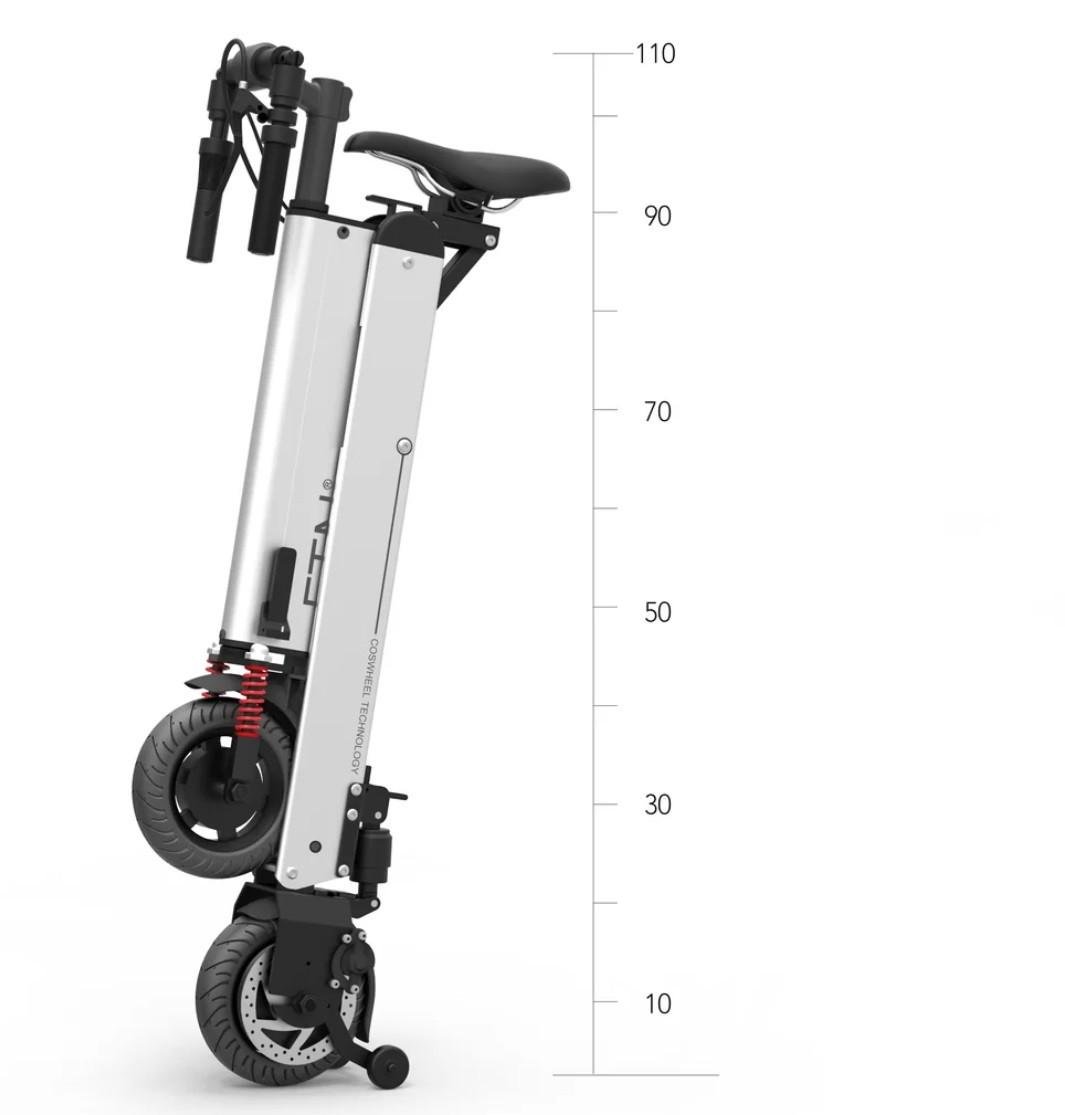 Електросамокат Coswheel A2 Silver - фото 2