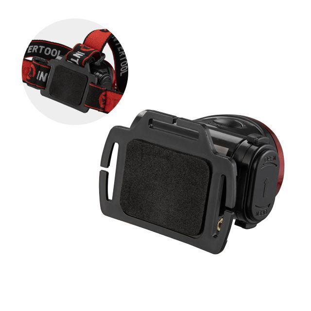 Ліхтар налобний світлодіодний, пиловологозахищений корпус, батарейки 3 ААА Intertool LB-0304 - фото 5 Ліхтар налобний світлодіодний, пиловологозахищений корпус, батарейки 3 ААА Intertool LB-0304 - фото 5