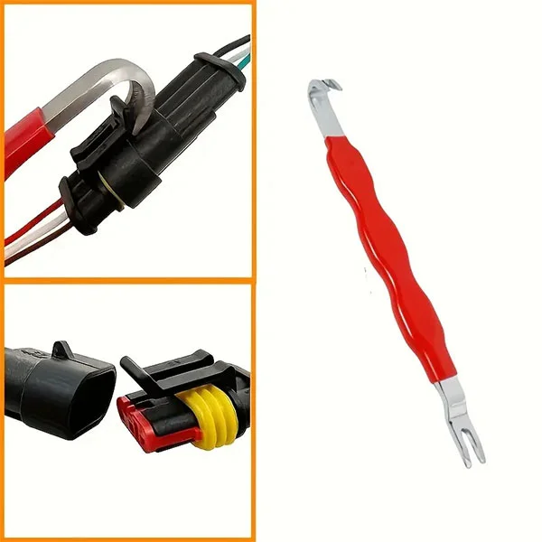 Знімач клем авто двостороння конструкція для демонтажу електричних клем (J00201) - фото 8 Знімач клем авто двостороння конструкція для демонтажу електричних клем (J00201) - фото 8