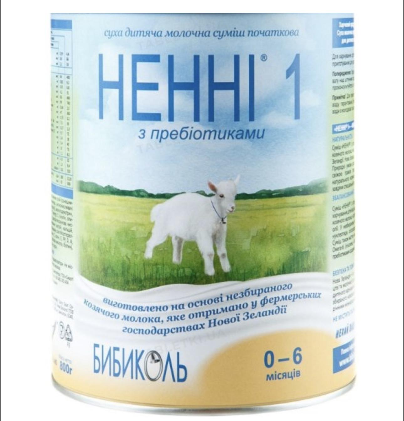 Смесь детская Нэнни на козьем молоке