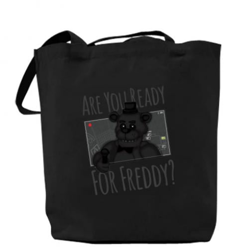 Шоппер Five Nights at Freddy's 1 37х41 см Черный (3644578-2-99742)