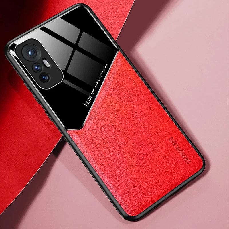 Комбинированный чехол Generous Xiaomi 12 Lite Red (36213-2D)