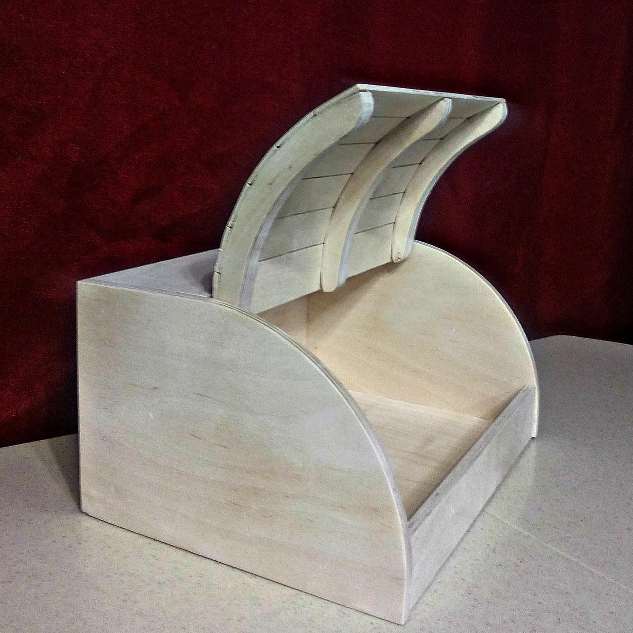 Хлебница из дерева Айрес Бланже (ХЛЕ-000301)