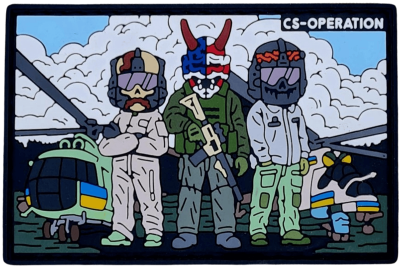 Патч ПВХ CS-OPERATOR 1133 (PATCH-0189)