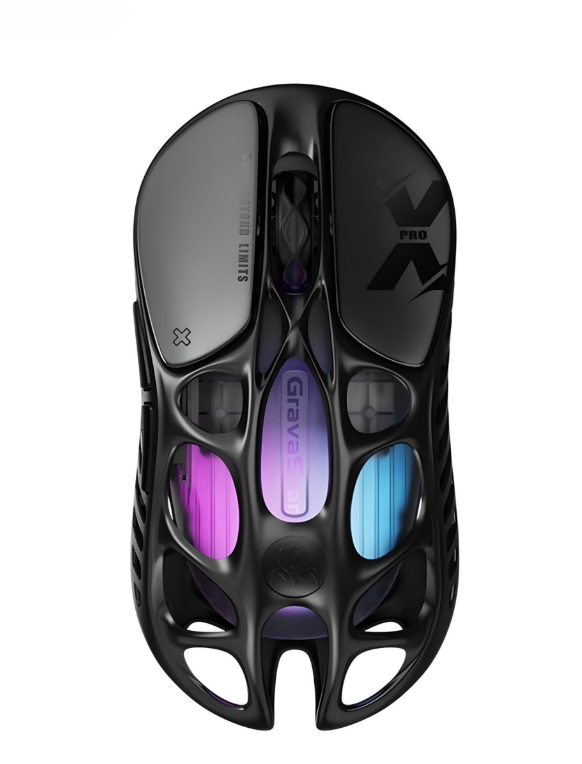 Мышь игровая GravaStar Mercury X с комбинированным подключением Galaxy Black (2485666637)