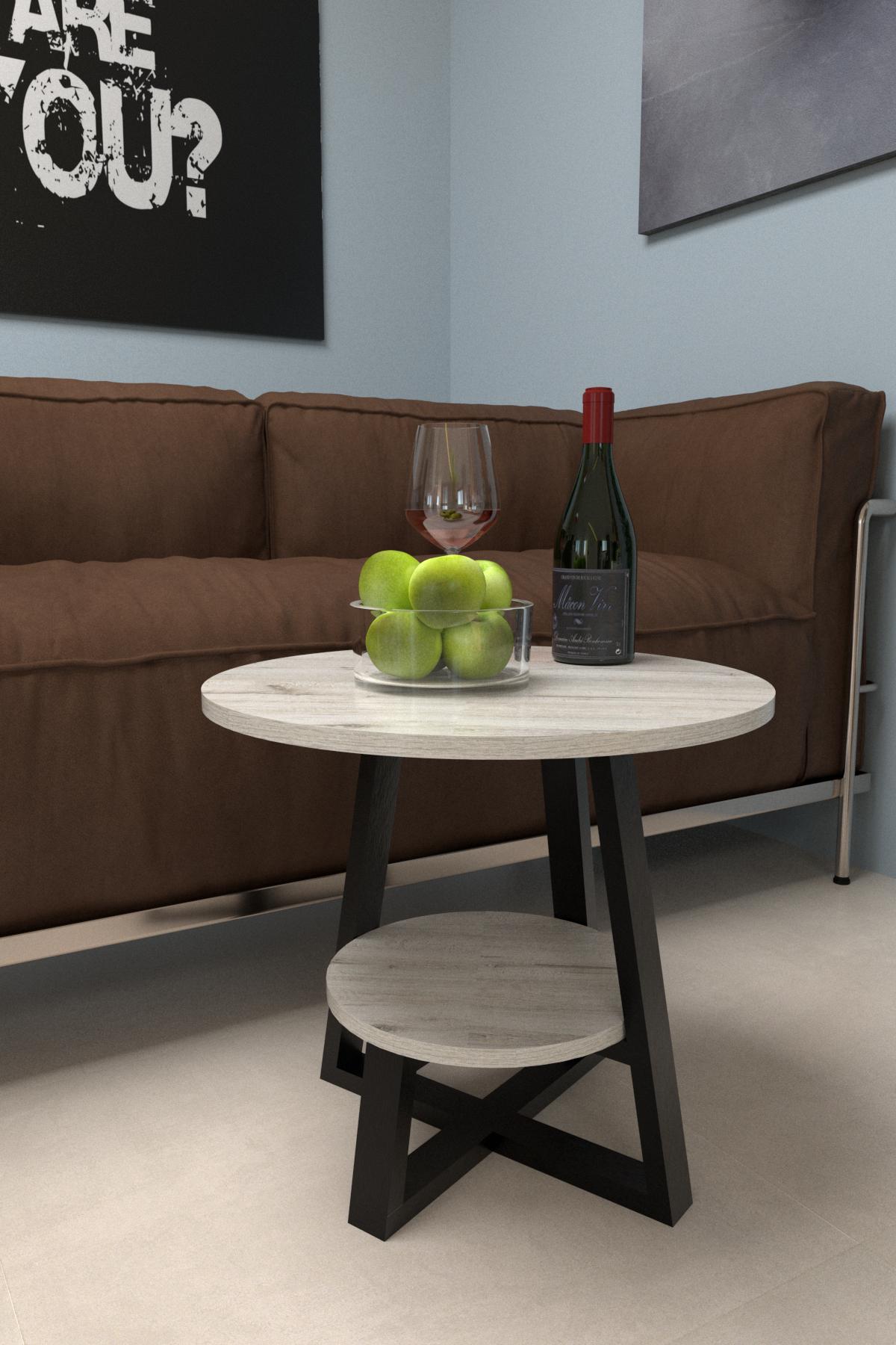 Столик журнальный/кофейный GRANTORG DSP-1053 Астелия Лофт Дуб Кортона (22778492)