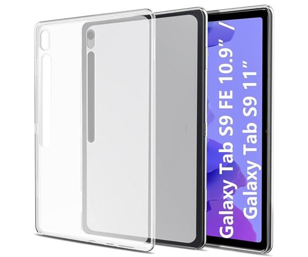 Чехол силиконовый Slim Premium для Samsung Galaxy Tab S10 FE/S9 FE Прозрачный
