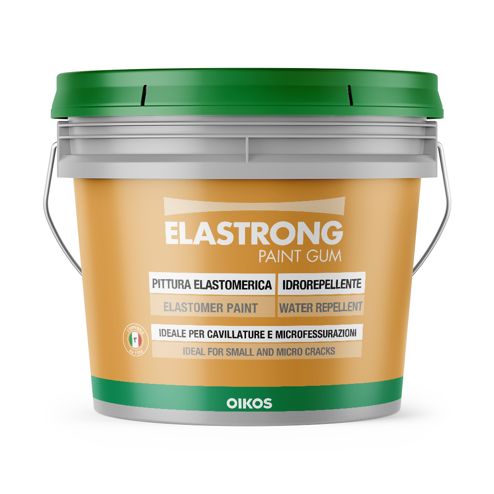 Краска для фасадов акриловая Oikos ELASTRONG PAINT GUM 4 л (2493479358)