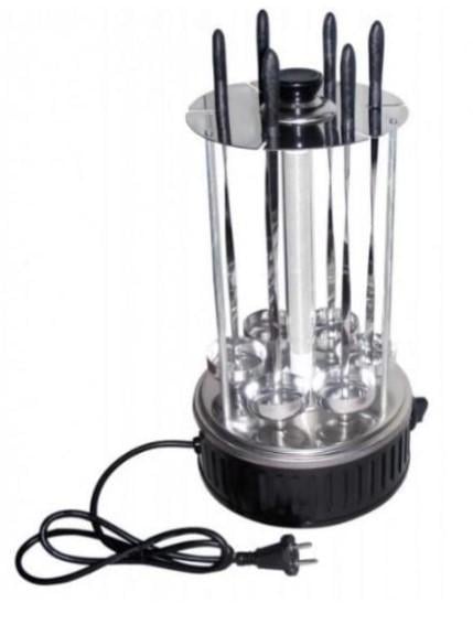 Електрошашличниця кухонна на 6 шампурів 1000Вт (3775) - фото 7 Електрошашличниця кухонна на 6 шампурів 1000Вт (3775) - фото 7