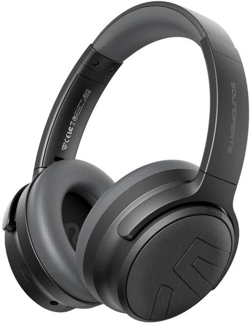 Наушники беспроводные Soundpeats Space Pro Bluetooth 5.4 с ANC 47 дБ LDAC Hi-Res Black