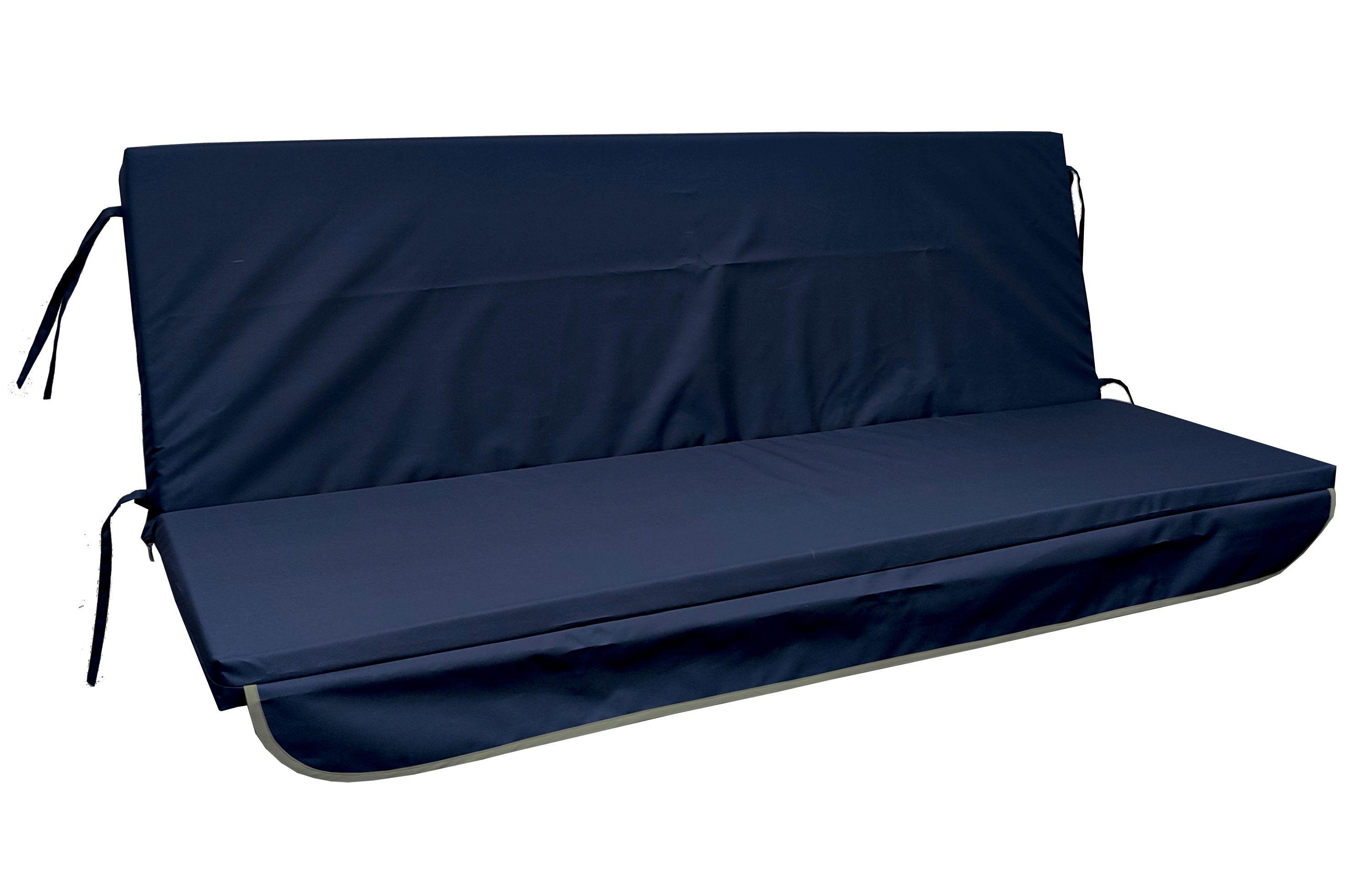 Чехол матраса для качелей eGarden BOX водоотталкивающий 170x110x6 см Темно-синий (5797) - фото 1 Чехол матраса для качелей eGarden BOX водоотталкивающий 170x110x6 см Темно-синий (5797) - фото 1