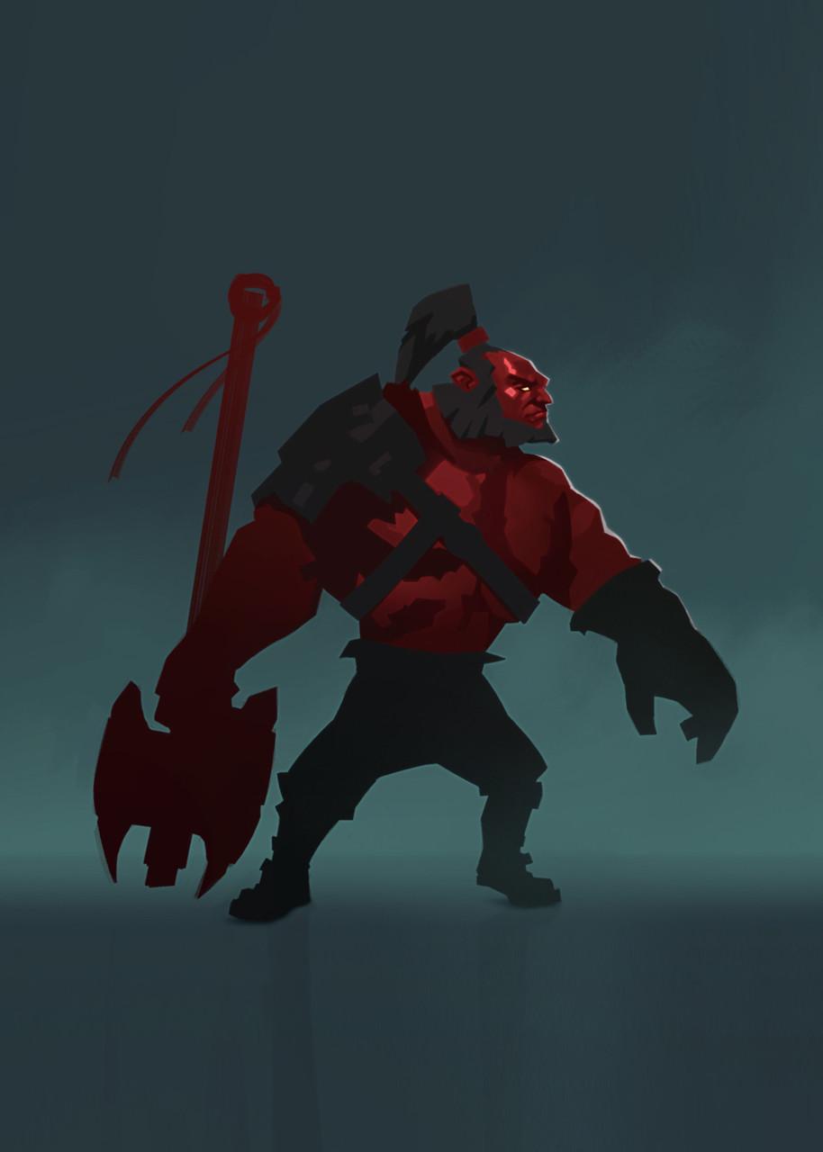 Картина постер Gee! Dota 2 Дота 2 минимализм 40х60 см DT.09.071