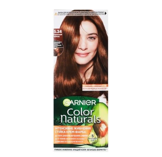 Фарба для волосся Garnier Color Naturals 5.34 Карамельний Шоколад (3600542600415)