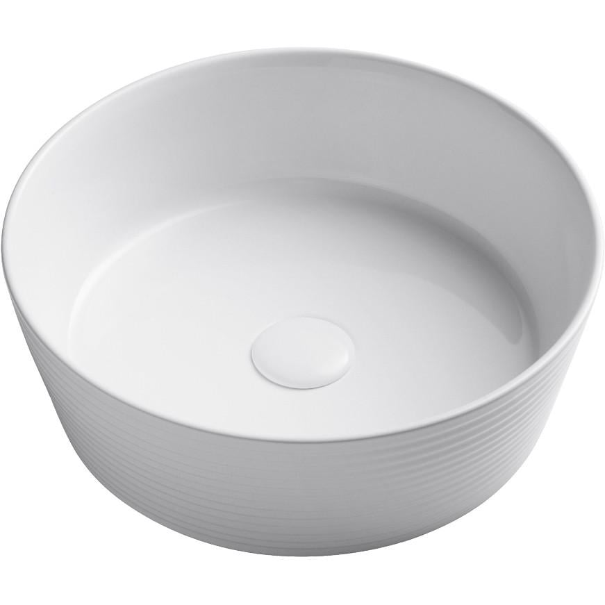 Умывальник Kraus KCV-205GWH Белый