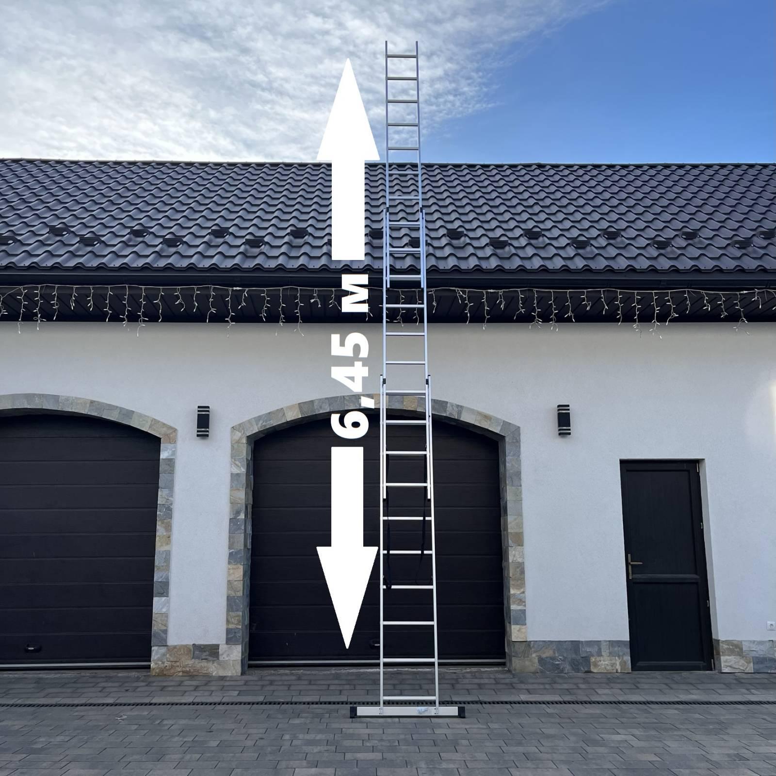 Драбина алюмінієва Higher універсальна розкладна 3х10 (10174481) - фото 2 Драбина алюмінієва Higher універсальна розкладна 3х10 (10174481) - фото 2