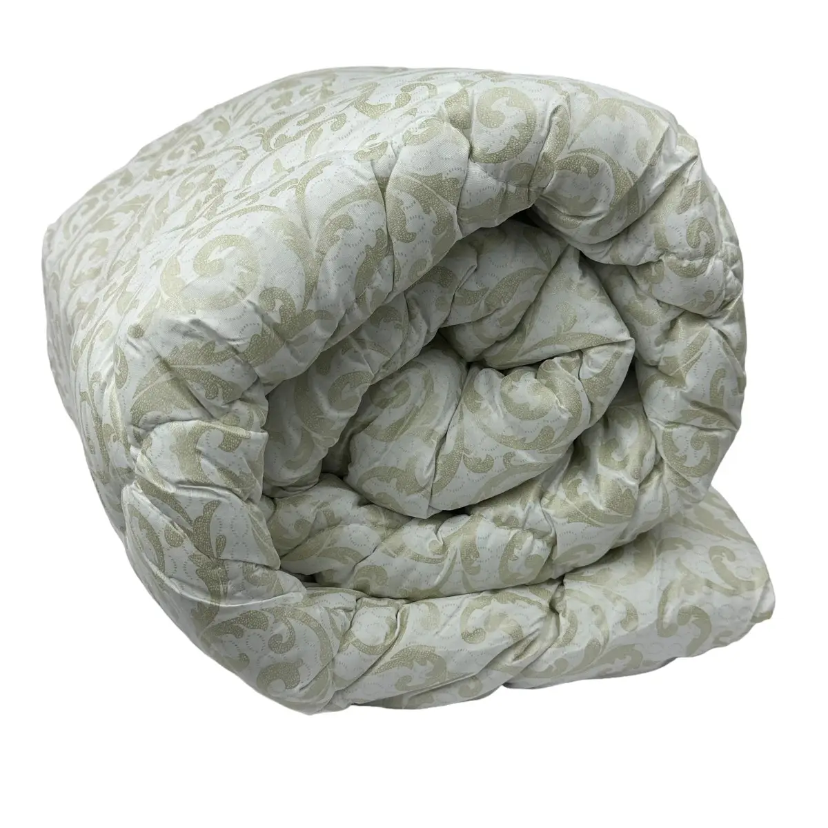 Одеяло двуспальное закрытое Arda Завиток 20399 175х215 см Бежевый (8-6-4627594)