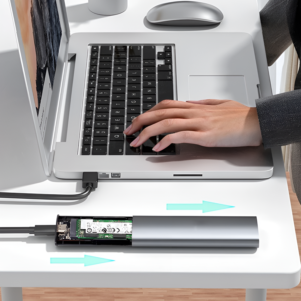 Карман для дисков внешний Addap M.2 SSD NVMe и NGFF SATA 2280/2230/2242/2260 EHDC-04 USB Type-C 10 Гбит/с - фото 10 Карман для дисков внешний Addap M.2 SSD NVMe и NGFF SATA 2280/2230/2242/2260 EHDC-04 USB Type-C 10 Гбит/с - фото 10