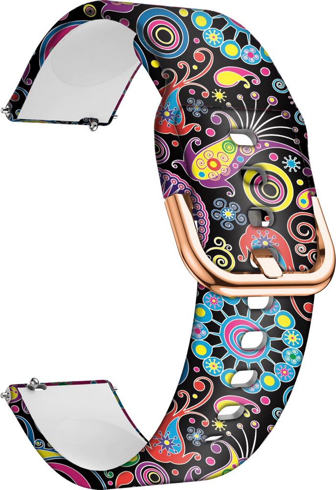 Ремешок Colorful для Amazfit Bip U Fireworks (28469) - фото 2 Ремешок Colorful для Amazfit Bip U Fireworks (28469) - фото 2