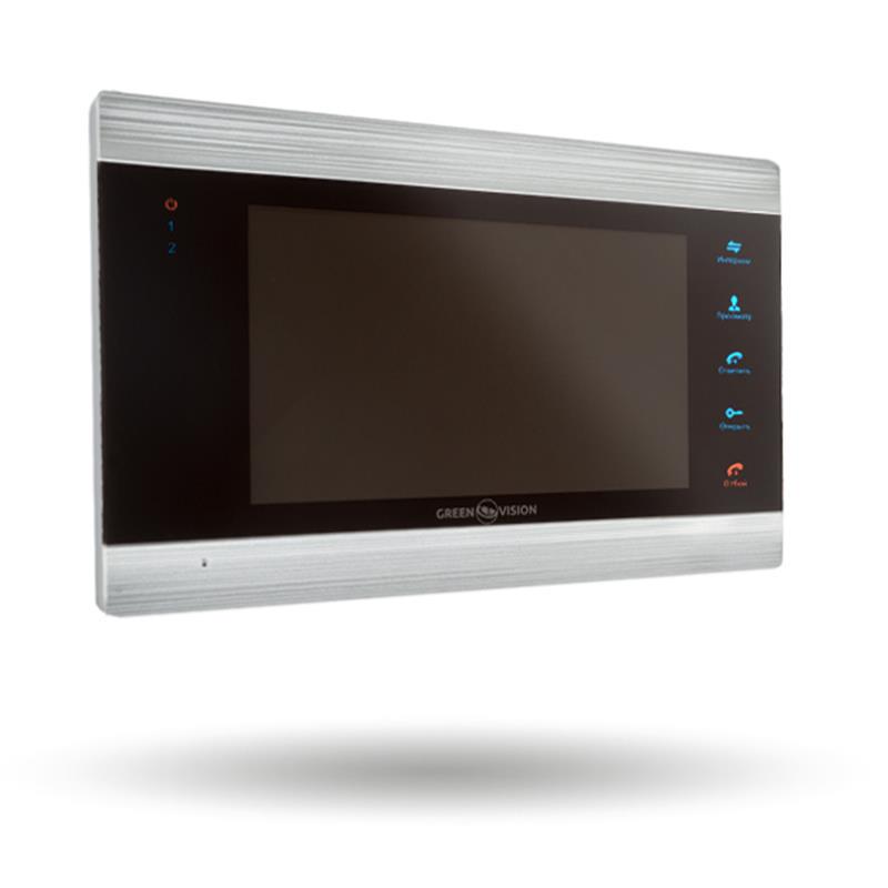 IP відеодомофон Green Vision GV-055-AHD-J-VD7SD Silver (LP6745)