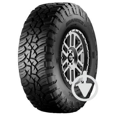 Автошини General Tire Grabber X3 35.00/12.5 R20 121Q