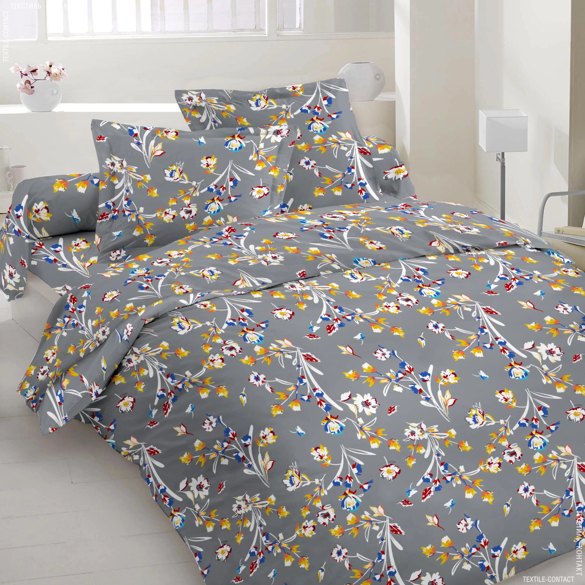 Комплект постельного белья Vital Textile Голд Люкс бязь двуспальный 180х220 см (BL2-790)
