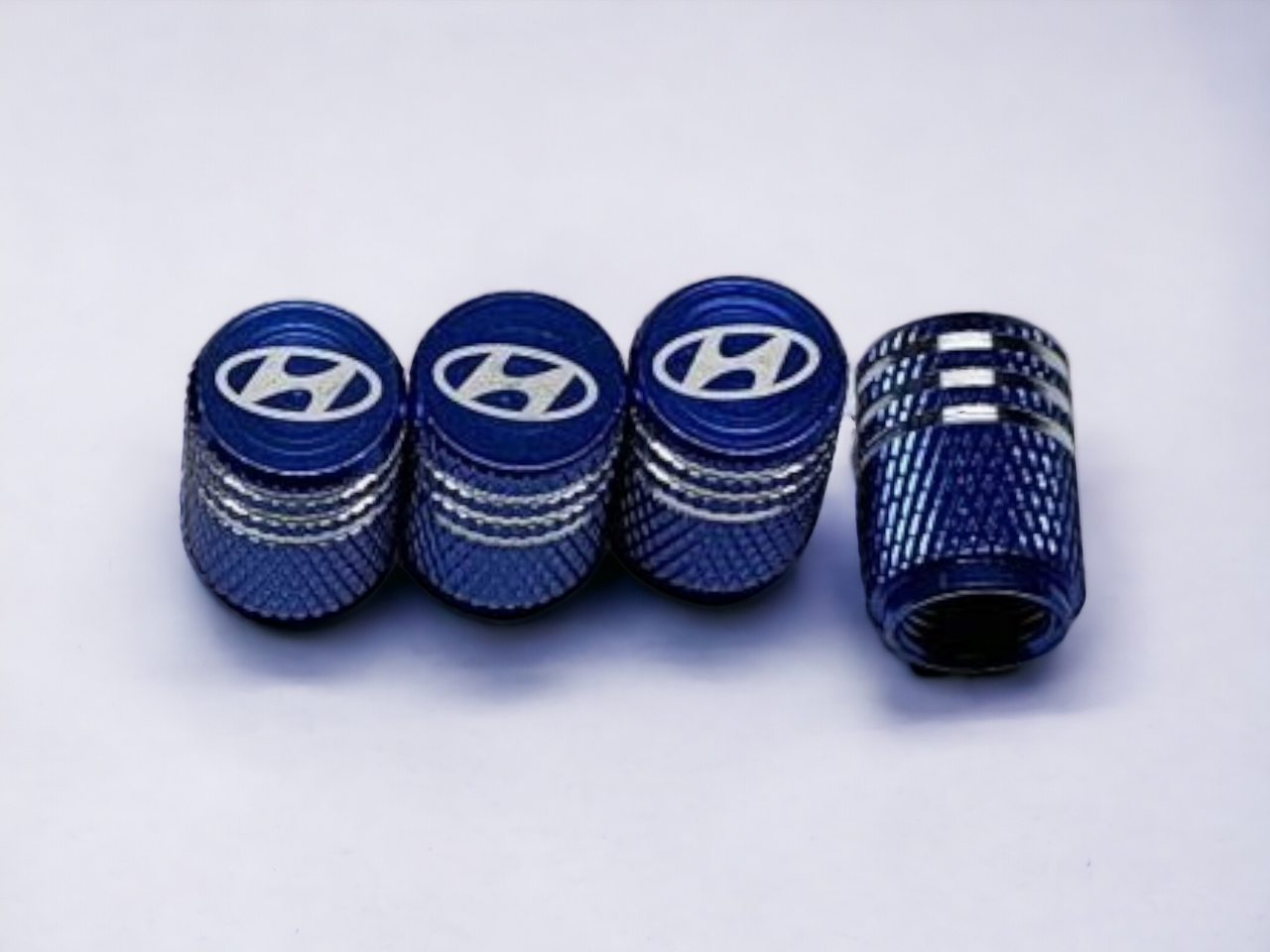 Колпачки на ниппель с логотипом Hyundai металлические (2097669192)