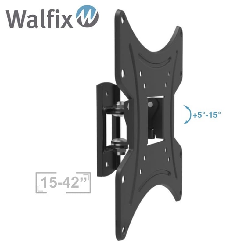 Кріплення для телевізора Walfix R-323B настінний 15-42" (tf2954) - фото 2 Кріплення для телевізора Walfix R-323B настінний 15-42" (tf2954) - фото 2