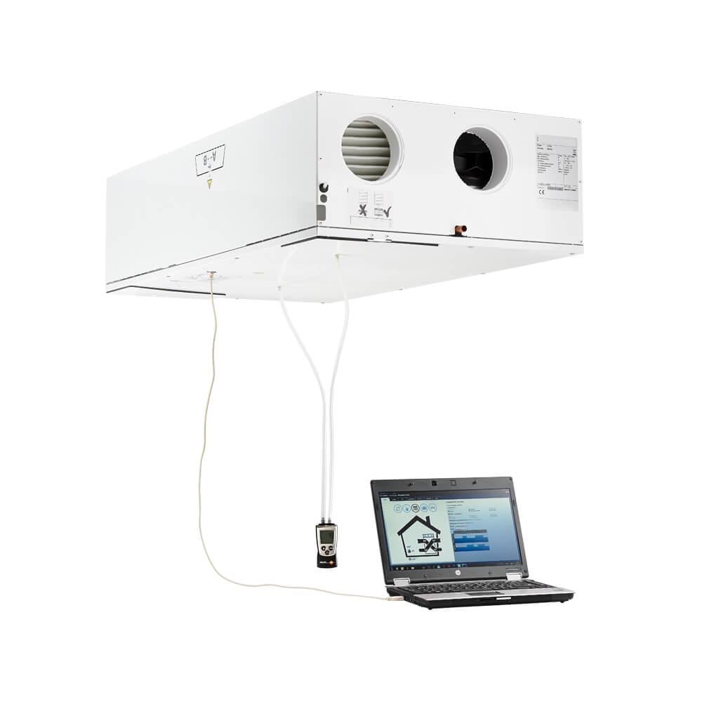 Приточно-вытяжная установка Dantherm HCC 360 E1 до 180 м3/ч с рекуперацией тепла для дома