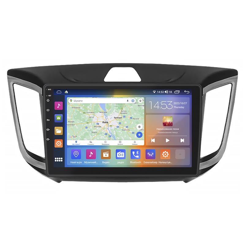 Автомагнитола штатная Lesko CarPlay/4G/Wi-Fi/GPS для Hyundai Creta I 2016-2020 2/32Gb 10" (1746673251)