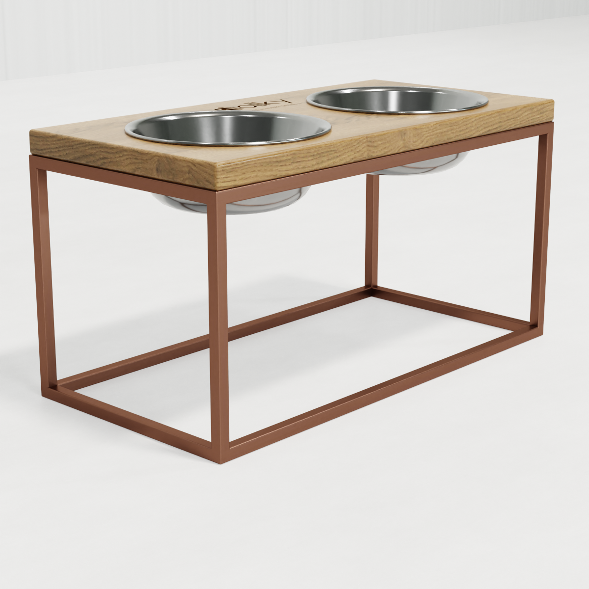 Миски на подставке для средних и больших собак Hollky Base L 2х0,95 л (BL-422120-GLNT) - фото 6 Миски на подставке для средних и больших собак Hollky Base L 2х0,95 л (BL-422120-GLNT) - фото 6