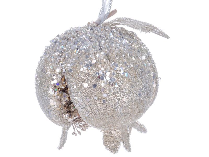 Елочное украшение Elen Гранат (66-076)