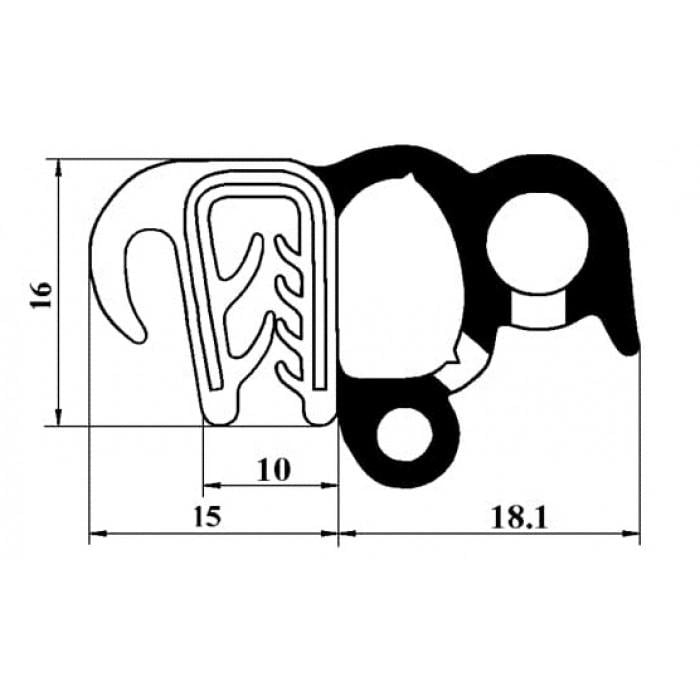 Уплотнитель РКИ-49 (11100250) - фото 2 Уплотнитель РКИ-49 (11100250) - фото 2