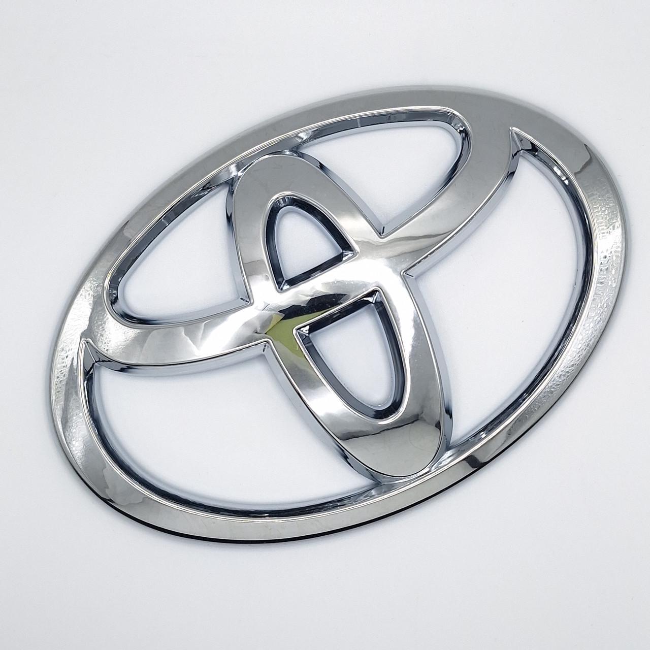 Эмблема Toyota 170х115 мм Хром (2161400714)