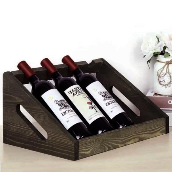 Полка для вина настольная Леония Мокко (Впс-004010)