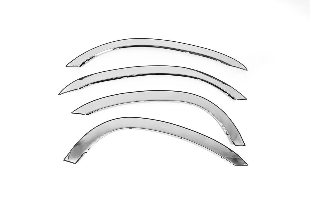 Накладки на арки Max chrome для Hyundai Santa Fe 1 2000-2006 гг. нержавеющая сталь Хром