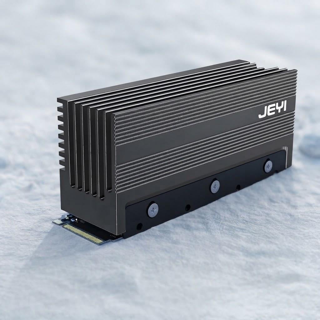 Радиатор для диска охлаждения SSD M.2 2280 термопрокладки Jeyi iGlacier (2069456790)