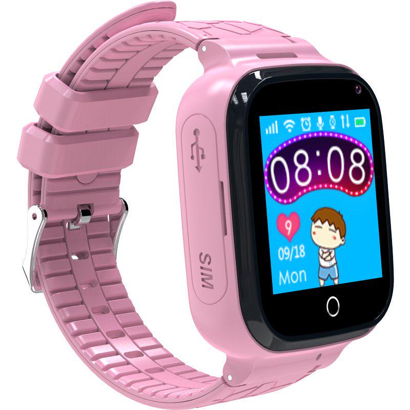 Смарт-часы детские Gelius Ocean с GPS трекером Pink (GP-PK007)