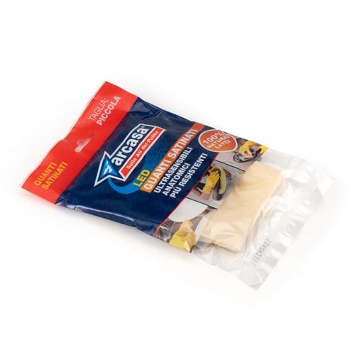 Перчатки латексные Arcasa хозяйственные L (CV616)