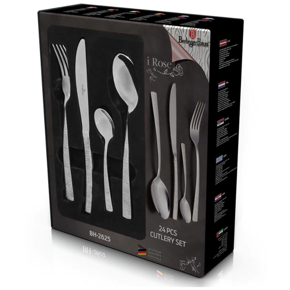 Набор столовых приборов Berlinger Haus 24 пр. (BH-2625) - фото 2 Набор столовых приборов Berlinger Haus 24 пр. (BH-2625) - фото 2